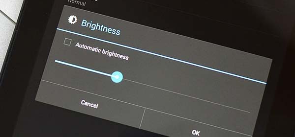 Disable Adaptive Brightness on Your Device