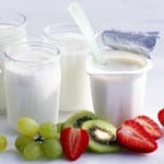 Yogurt and Skim milk